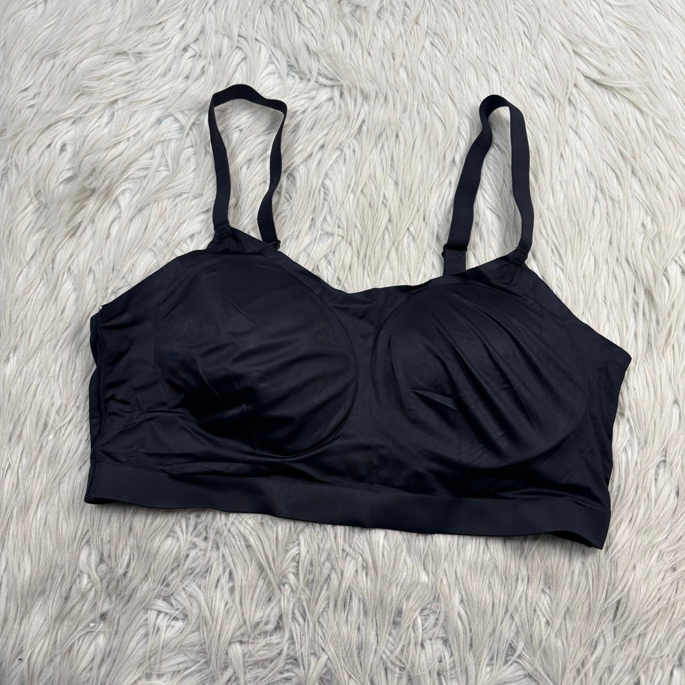 Soma Women's XL Black Enbliss Luxe Adjustable Bralette